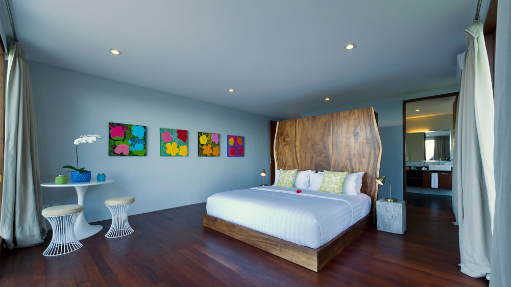 Malimbu Cliff - Upstairs guest bedroom